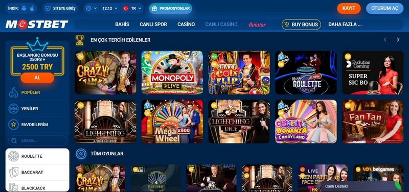 MostBet Uygulaması